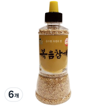 청학동 2018년 볶음참깨, 220g, 6개