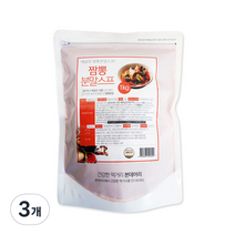 짬뽕 분말 스프, 1kg, 3개