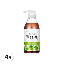 하수오 뿌리채 쿨샴푸, 500ml, 4개