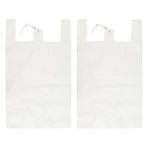 베로나 손잡이 마트봉투 유백 100p, 20L, 2개