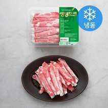 생생포크 한돈 무항생제 인증 목심 대패 구이용 (냉동), 500g, 1팩