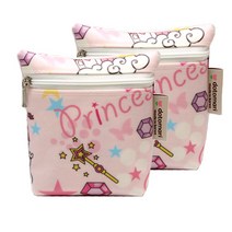 도토마리 방수 미니파우치 2p, 프린세스핑크, 1개