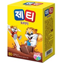 제티 쵸코렛맛 코코아분말, 17g, 80개