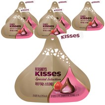 허쉬 키세스 스페셜 셀렉션 스트로베리 초콜릿, 6개, 36g