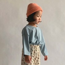 미니달콩 아동용 기본 롱 티셔츠