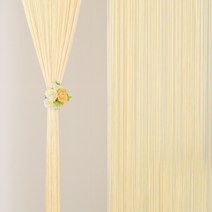 창안애 로맨틱 실커튼 무지