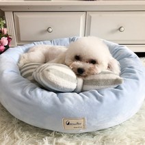 크림펫 반려동물 극세사 마약 방석, 스카이