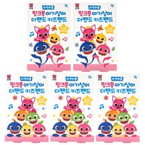 아텍스 핑크퐁 아기상어 더밴드 키즈밴드 혼합형 랜덤 발송, 16p, 5개