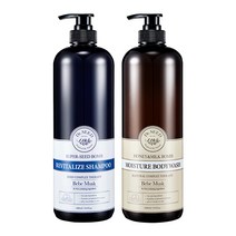 닥터시드 슈퍼시드밤 샴푸 1L + 바디워시 1L 세트 베베머스크, 1000ml, 1세트