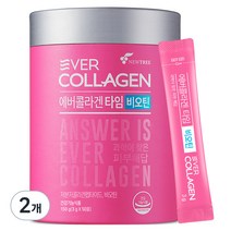 에버콜라겐 타임 비오틴 50포, 150g, 2개