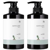 살림백서 오푼티아&밤부 샴푸 체리블라썸향, 2개, 500ml