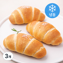 우드앤브릭 말돈 소금빵 3개입 (냉동), 3개, 225g