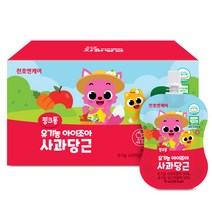 천호엔케어 핑크퐁 유기농 아이조아 사과당근즙 70ml x 20p, 사과당근, 1개