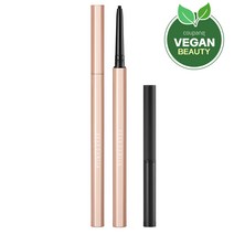 디어달리아 퍼펙트 디자이닝 아이라이너 워터프루프 펜슬 세트 13g, 딥 블랙, 1세트