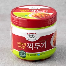 종가집 깍두기, 750g, 1개