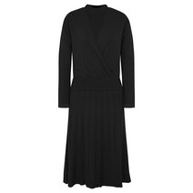 샤트렌 골지 니트 베스트 + 플레어 원피스 세트 HC0WSW102