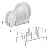 리빙엣홈 접시 정리대 2p, 화이트