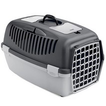 스테판플라스트 걸리버3플라스틱문 반려동물 이동장, 그레이