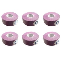 뽀마 스포츠테이프 2.5cm*5m 퍼플, 1개입, 6개