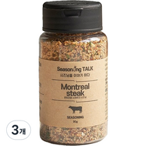 시즈닝톡 몬트리얼 스테이크 시즈닝, 3개, 90ml