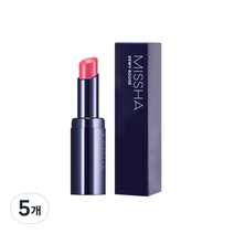 미샤 듀이 루즈 립스틱 3.3g, 잉카로즈, 5개