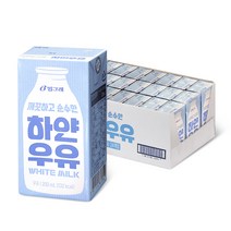 빙그레 하얀우유, 200ml, 24개