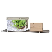 OTTO 스텐 접이식 다용도 벽선반, 실버, 1200 (120 x 42.5 x 12cm)