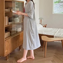 앤드스타일 데이지덕 디즈니 오버핏 반팔 원피스 260333