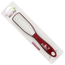 벨로티 스테인리스 스틸 반영구 양면 풋파일, PD-256WP(와인펄), 1개