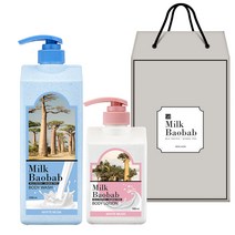 비오클라쎄 밀크바오밥 오리지널 2종 바디 선물세트, 1세트