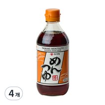 야마끼 멘 쯔유, 500ml, 4개