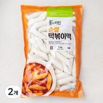 풀무원 풀스키친 순쌀 떡볶이떡, 1kg, 2개