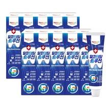 탐사 알파 덴탈 솔루션 치약, 170g, 10개입