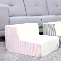 레드퍼피 반려견 밀크 듀 펫스텝, 스트라이프핑크