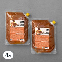 푸딩팩토리 경양식 돈가스 소스, 1kg, 4개