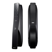 베스틴 푸시풀 도어락 IDL-300, IDL-300FWNK(블랙유광)