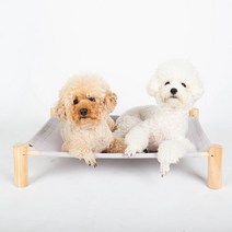 딩동펫 반려동물 원목 해먹, 혼합 색상