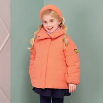 마리앤모리 아동용 하트 컬러 숏패딩 점퍼