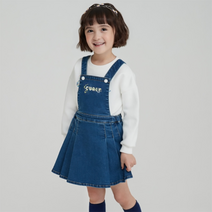 컬리수 데님 오버롤 원피스 C221OVG16P
