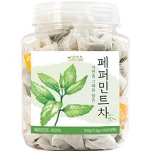 바른약초 페퍼민트 삼각티백, 1.5g, 100개