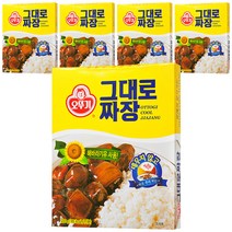 오뚜기 그대로짜장, 200g, 5개