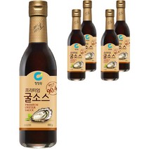 청정원 프리미엄 굴소스, 500g, 5개