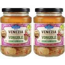 폰타나 베네치아 페페론치노 앤 갈릭 봉골레 파스타소스, 430g, 2개