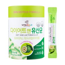 비타할로 다이어트 앤 유산균, 2g, 60개