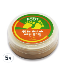 닥터아띠랩 보드란 풋크림 원형, 100g, 5개