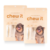 핏펫 츄잇 강아지 덴탈껌 50g, 피넛버터, 2개