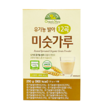오가닉스토리 유기농 발아 12곡 미숫가루, 25g, 10개