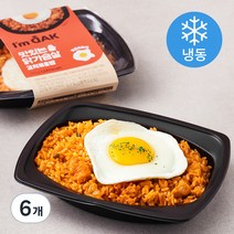 맛있는 닭가슴살 김치볶음밥 도시락 (냉동), 195g, 6개
