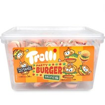 트롤리 미니버거 젤리, 600g, 1개