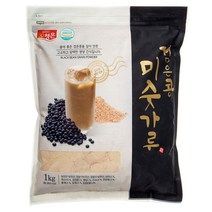 청은 검은콩미숫가루, 1kg, 1개